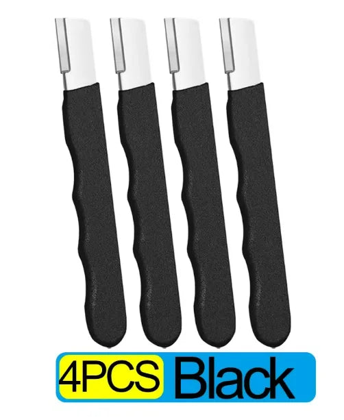 Professional Kitchen Knife Sharpener - Tungsten & Diamond Ceramic Sharpening Stone For All Blades, Including Garden Shears