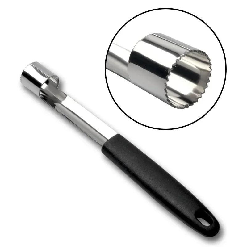Apple Corer Fruit Pitter Tool for Pear, Bell Pepper, Twist Core Seed Remover, Easy Kitchen Tool Gadget for Removing Pits & Seeds