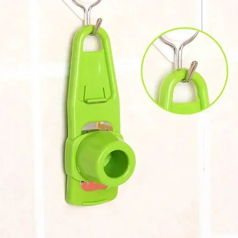 Hot 1 Pack Mini Garlic Grinder Creative Garlic Press Kitchen Garlic Mash Manual Mashing Green Kitchen Gadgets Accessories
